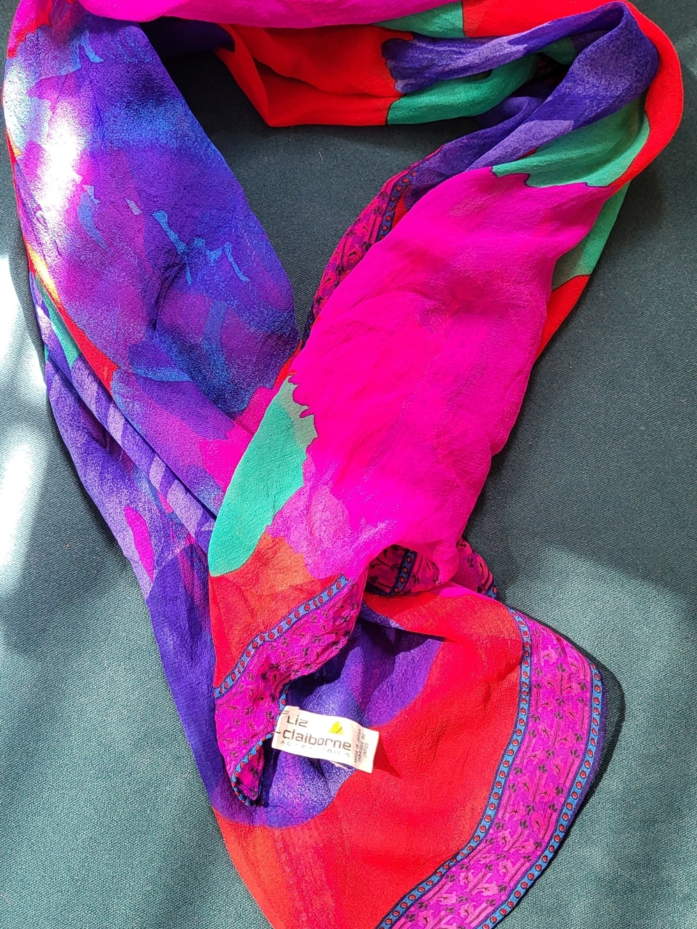 Liz Claiborne Silk Scarf